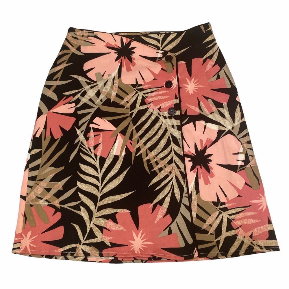 Vintage Bentley A. Floral Boho Skirt